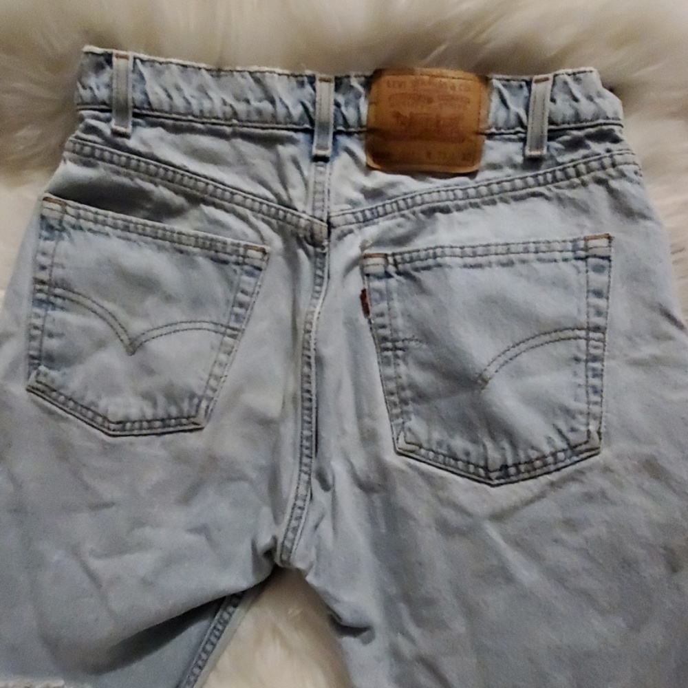 Vintage faded  Levi's size 6 cutoffs